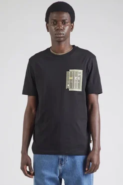 Heren t-shirt kortemouw zwart