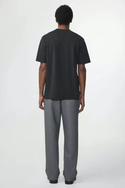 Heren t-shirt kortemouw zwart