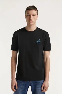 Heren t-shirt kortemouw zwart