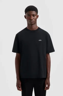 Heren t-shirt kortemouw zwart