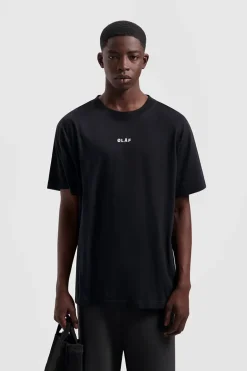 Heren t-shirt kortemouw zwart