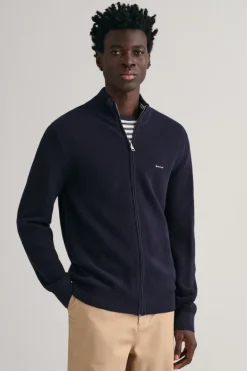 Heren vest blauw