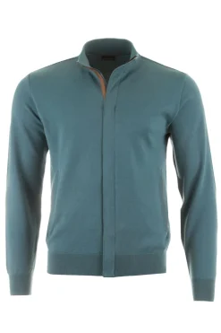 Heren vest blauw