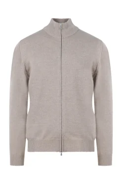 Heren vest bruin