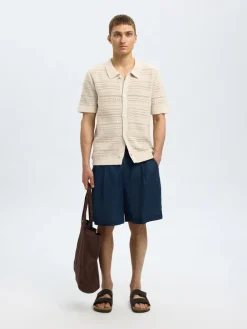 Heren vest bruin