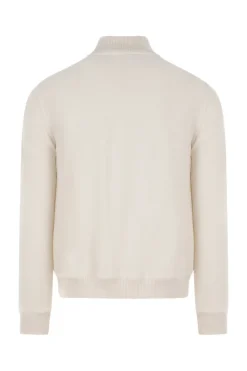 Heren vest ecru