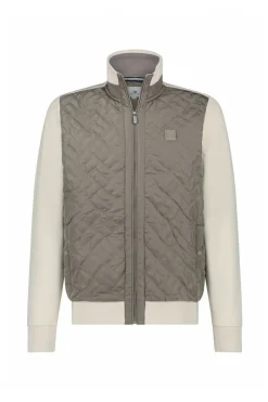 Heren vest grijs