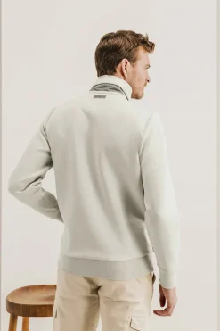 Heren vest grijs