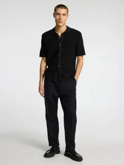 Heren vest zwart