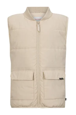 Jongens bodywarmer bruin