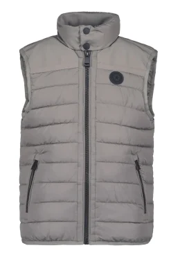 Jongens bodywarmer grijs