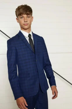 Jongens colbert blauw