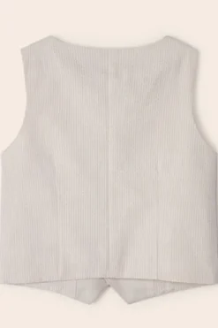 Jongens gilet bruin