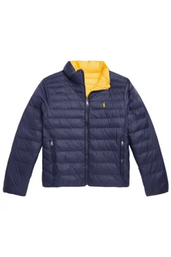 Jongens jas blauw
