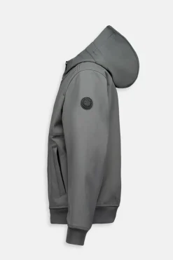 Jongens jas grijs