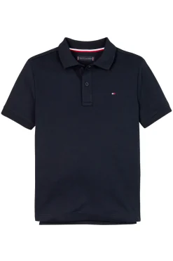Jongens polo korte mouw blauw