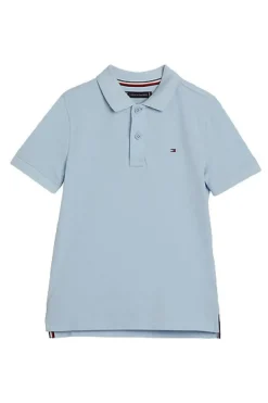 Jongens polo korte mouw blauw