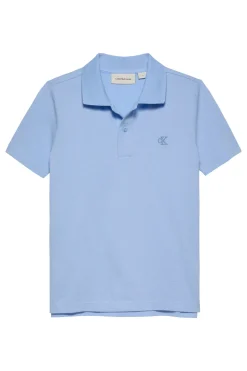 Jongens polo korte mouw blauw