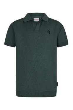 Jongens polo korte mouw groen