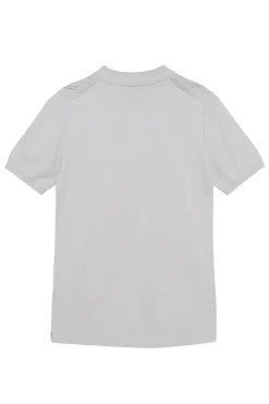 Jongens polo korte mouw grijs
