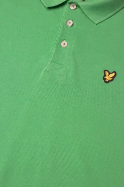 Jongens polo korte mouw groen