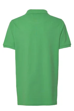 Jongens polo korte mouw groen