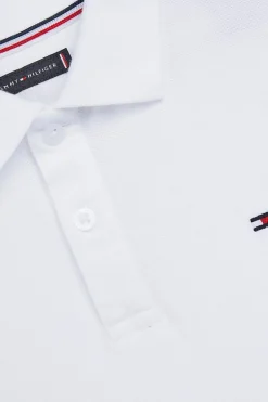 Jongens polo korte mouw wit