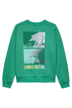 Jongens sweater groen
