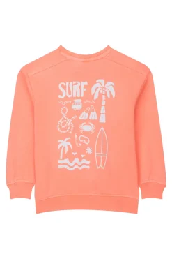 Jongens sweater oranje