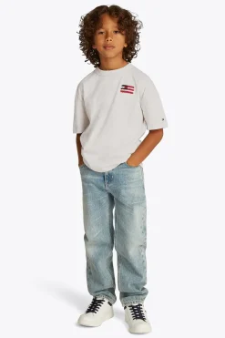 Jongens t-shirt korte mouw ecru