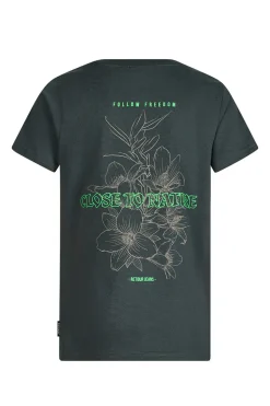 Jongens t-shirt korte mouw groen