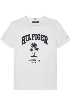 Jongens t-shirt korte mouw wit
