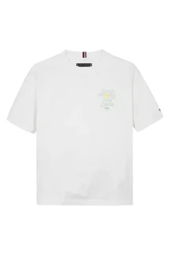 Jongens t-shirt korte mouw wit