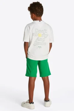 Jongens t-shirt korte mouw wit