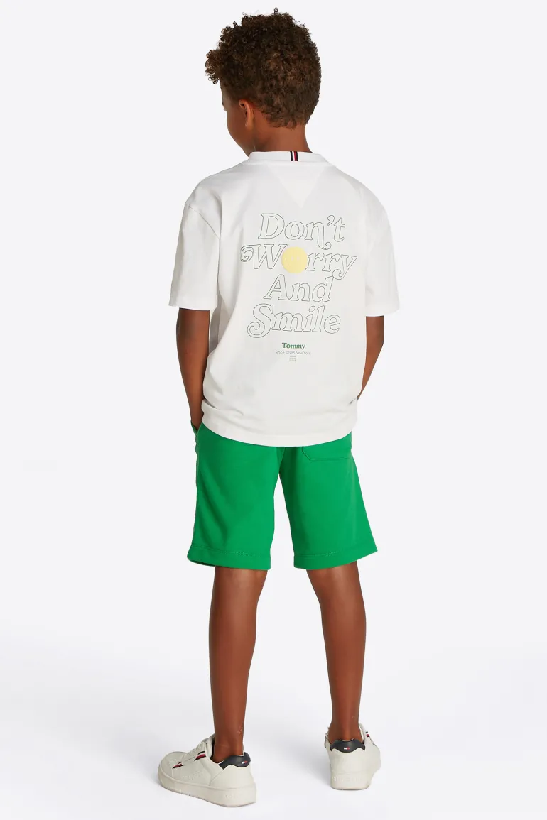 Jongens t-shirt korte mouw wit