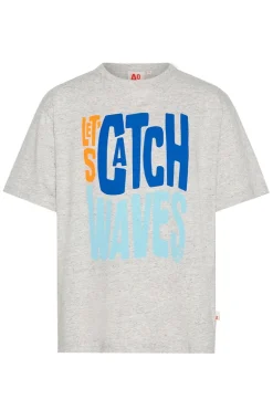 Jongens t-shirt korte mouw grijs