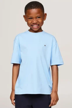 Jongens t-shirt korte mouw blauw