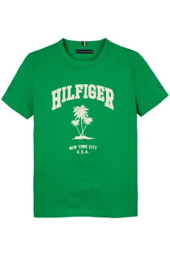 Jongens t-shirt korte mouw groen