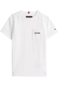Jongens t-shirt korte mouw wit