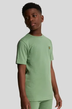Jongens t-shirt korte mouw groen