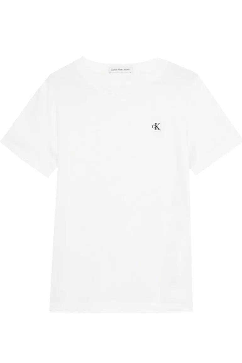 Jongens t-shirt korte mouw wit