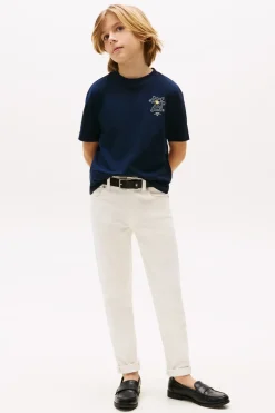 Jongens t-shirt korte mouw blauw