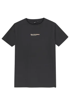 Jongens t-shirt korte mouw grijs