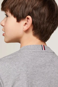Jongens t-shirt korte mouw grijs