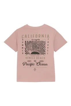 Jongens t-shirt korte mouw rose
