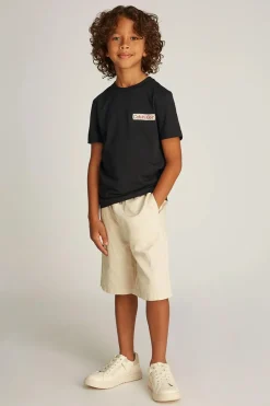Jongens t-shirt korte mouw zwart