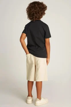 Jongens t-shirt korte mouw zwart