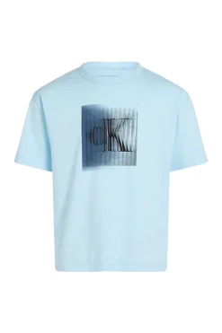 Jongens t-shirt korte mouw blauw