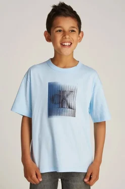 Jongens t-shirt korte mouw blauw