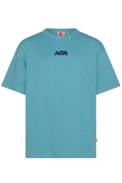 Jongens t-shirt korte mouw blauw